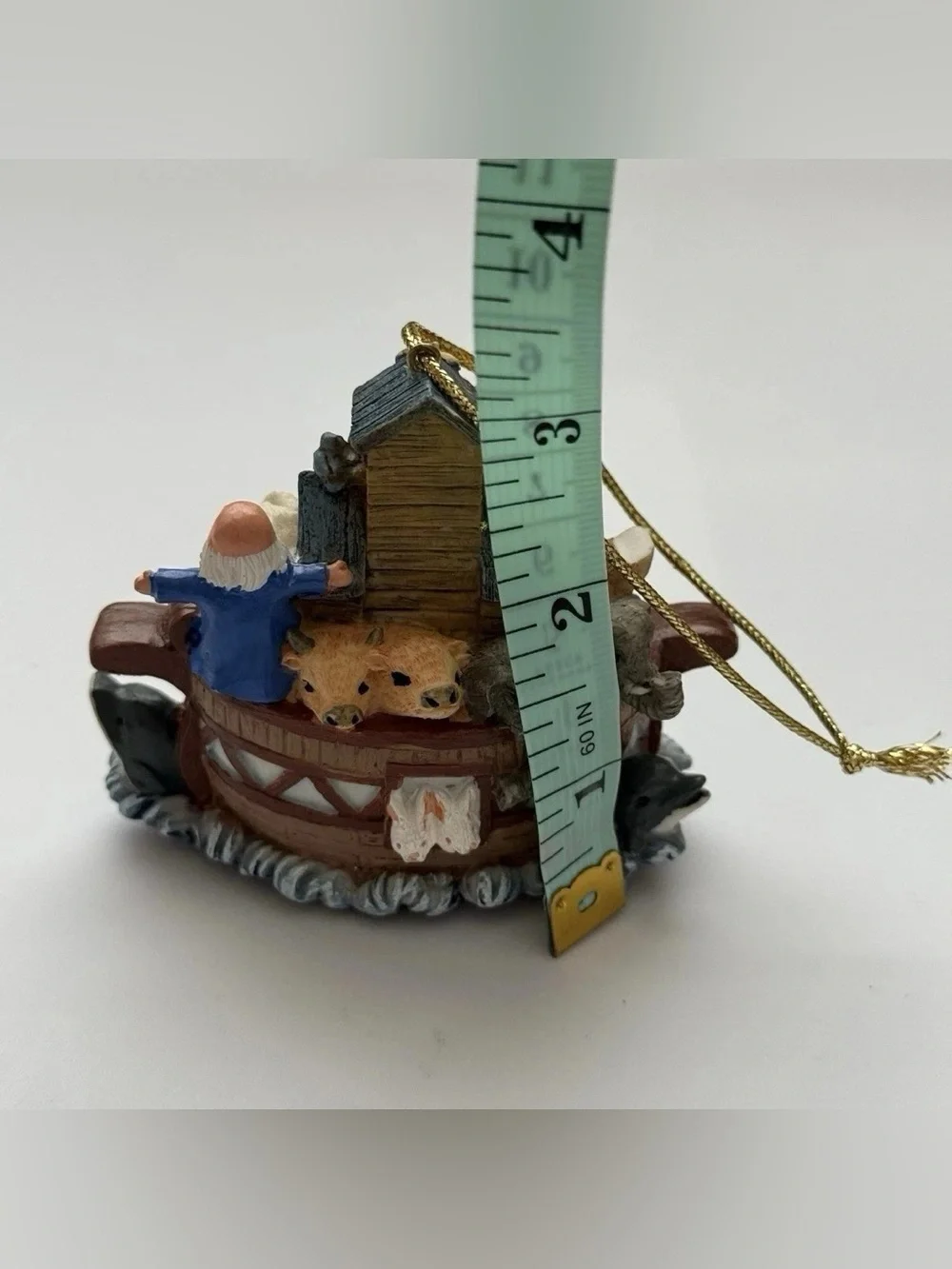 Noah’s Ark Animals Christmas Ornament Religious Bible Story Holiday Decor